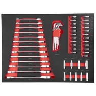 Szerszámkocsi Strend Pro B224, 245 darabos