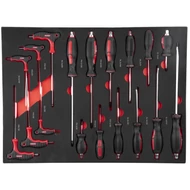 Szerszámkocsi Strend Pro B224, 245 darabos