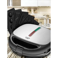 Adler AD3040 5 az 1-ben szendvics és gofrisütő