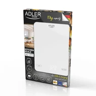 Adler AD3177w Konyhai mérleg, 10kg, Újratölthető