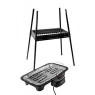 Adler AD6602 Elektromos Grill, 2000W, fekete
