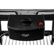 Adler AD6602 Elektromos Grill, 2000W, fekete