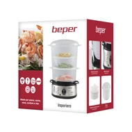 BEPER BC.250 rozsdamentes acél ételpároló 400W