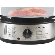 BEPER BC.250 rozsdamentes acél ételpároló 400W