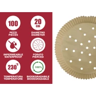 Beper C103ACC001 univerzális sütőpapír olaj nélküli sütőkhöz 100db