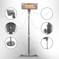 Camry CR7737 kültéri hősugárzó