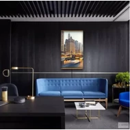 EvoKing Dekoratív elektromos infrapanel, Manhattan képpel