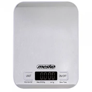 Mesko MS3169W digitális konyhai mérleg, inox