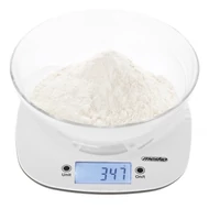 MESKO MS3179W KONYHAI MÉRLEG TÁLLAL (Fehér)