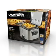 Mesko MS4910 Olajsütő, 1,5L, inox