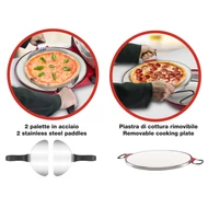 BEPER P101CUD301 PIZZASÜTŐ 1200W (Piros)