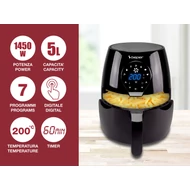 Beper P101FRI050 forrólevegős sütő 5L