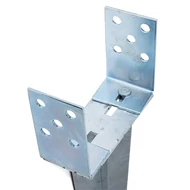 Oszloptalp beüthető állítható 70-120x65x750/2mm tűzihorganyzott