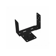 Oszloptalp lecsavarozható állítható 60-200 / 4 mm fekete