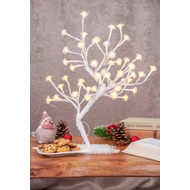 MagicHome karácsonyi dekoráció, karácsonyfa, egyszerű világítás, 48 LED meleg fehér, belső, L-0,45 m