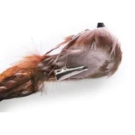 Madarak csipesszel MagicHome, barna, pár, 15 x 5 x 5 cm