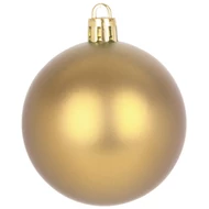 MagicHome karácsonyi gömbök, 20 db, 6 cm, arany, karácsonyfára