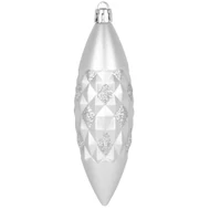 MagicHome karácsonyi gömbök, készlet, 31 db, ezüst, karácsonyfára