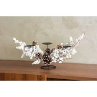 MagicHome karácsonyi gyertyatartó, 71 x 21 x 21 cm