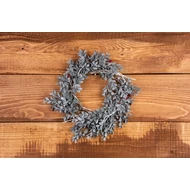 MagicHome karácsonyi koszorú, fagyöngy, 30 x 30 x 08 cm