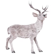 MagicHome karácsonyi dekoráció, szarvas, barna, 56 x 29 x 67 cm