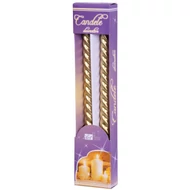 MagicHome karácsonyi gyertya, 25 cm, 2 db/csomag, arany, spirális