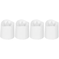 MagicHome karácsonyi gyertya, készlet 4 db, egyszerű világítás, 3,8 x 5 cm
