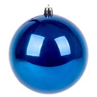 MagicHome karácsonyi gömbök, 6 db, kék, gyöngy, karácsonyfára, 10 cm