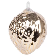 MagicHome karácsonyi dísz, 16 db, dió, karácsonyfára, 3 cm