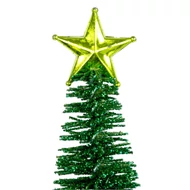 Karácsonyfa MagicHome Karácsony, ragyogó, csillaggal, 30 cm