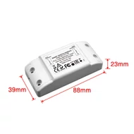 SMARTZILLA Tuya WIFI okos relé 1 csatornás, 16A