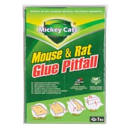 Deszka Mickey Cats, 19x13 cm, ragasztós egerekre és patkányokra, Poison-Free