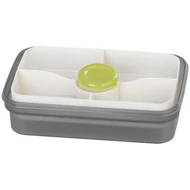 Ételhordó MagicHome, szögletes, 1,2 l, villával/kanállal, 23 x 15 x 8,8 cm