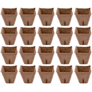 Palántázó pohár, papír, Strend Pro Herrison P1020 20db/csomag, 6x6 cm