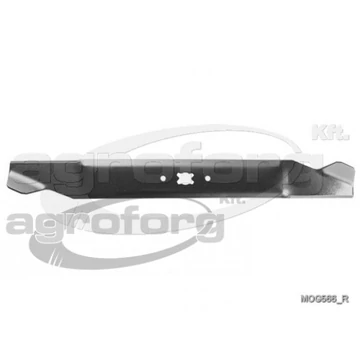 Fűnyíró kés MTD NC51 505mm, 4 ágú csillag, 3 furatos