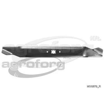 Fűnyíró kés MTD GES53 530mm, 4 ágú csillag, 3 furatos