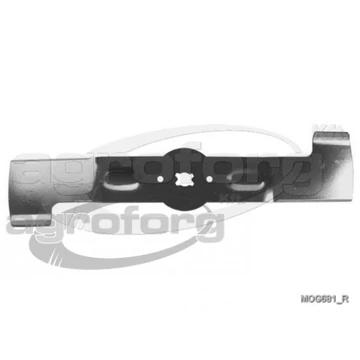 Fűnyíró kés  MTD 46P, 46SP,G46 452mm, 4 ágú csillag, 3 furatos