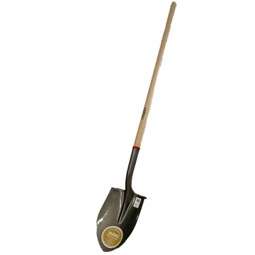 Varing professzionális ásó-lapát lakkozott keményfa nyéllel