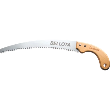 Bellota ágfűrész acél pengével, fa nyéllel + tokkal