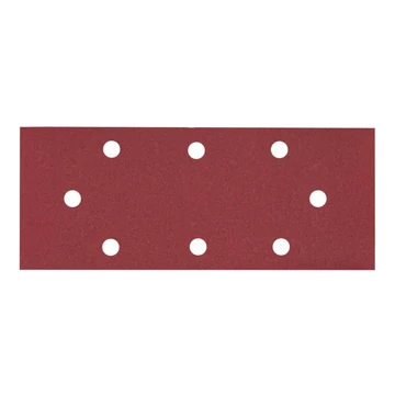 Raider Rezgőcsiszoló papír 115x280mm P150 8 lyukú 10db