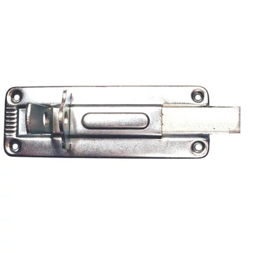 Épülettolózár egyenes lakatolható 100 mm horganyzott