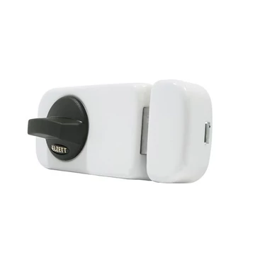 Ajtózár gombos felsőzár fehér LOB