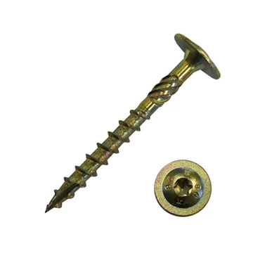 Szerkezetépítő csavar 6x120 tányérfejű torx (6 db)