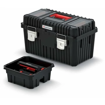 Szerszámosláda HEAVY - fekete 60x35x35cm