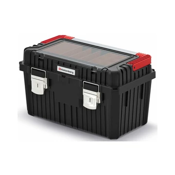 Szerszámosláda HEAVY - fekete 60x35x35cm