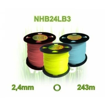 Varing fűnyíró damil dob 2,4mm 243m kör profil