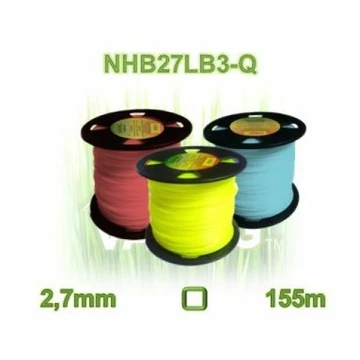 Varing fűnyíró damil dob 2,7mm 155m négyzet profil