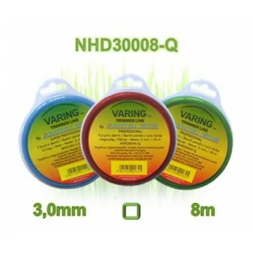 Varing fűnyíró damil Dispenser 3,0mm 8m négyzet profil