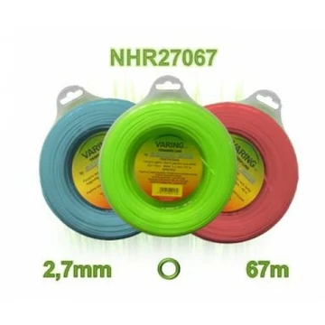 Varing fűnyíró damil Rotobox 2,7mm 67m kör profil