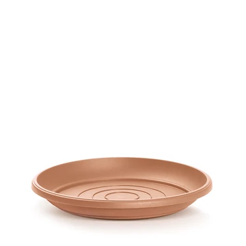 Műanyag virágcserép alátét TERRA 410mm terrakotta